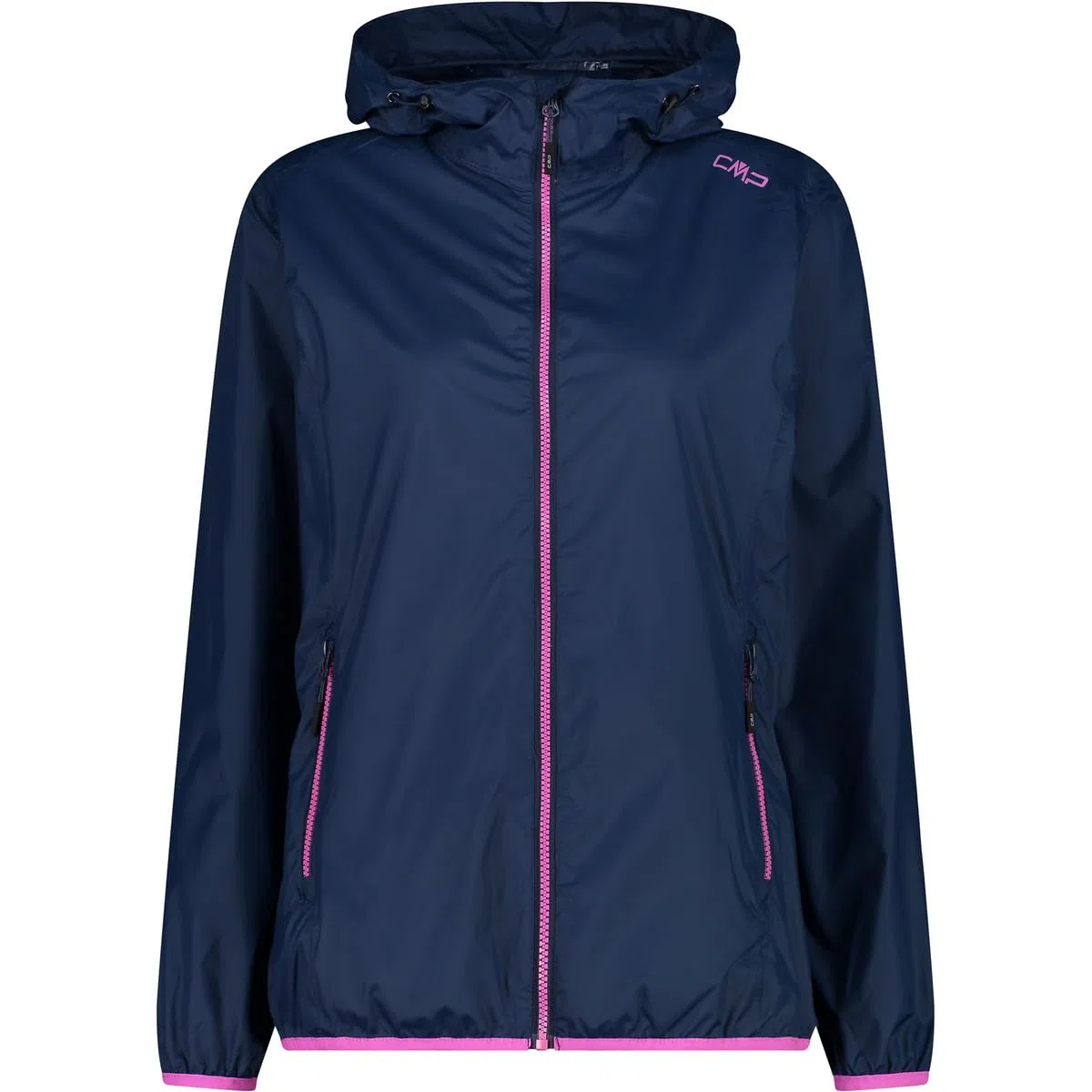 CMP Damen Damen-regenjacke mit Fester Kapuze WOMAN JACKET RAIN FIX HOOD