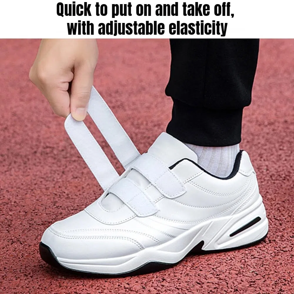 Sneaker Herren Klettverschluss Sportschuhe Fitnessschuhe Dämpfung Laufschuhe Freizeitschuhe Straßenlaufschuhe Turnschuhe Atmungsaktive Trainers Outdoor Fitness Gym