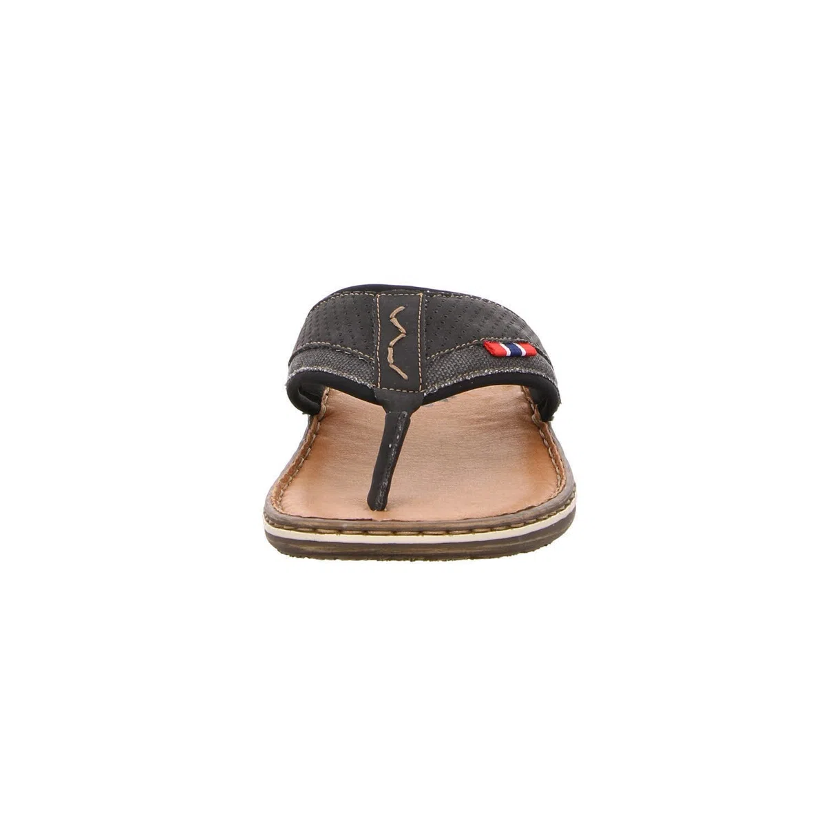 Rieker 21084, Herren Zehentrenner, Schwarz (schwarz/anthrazit/schwarz), 43 EU (9 UK)