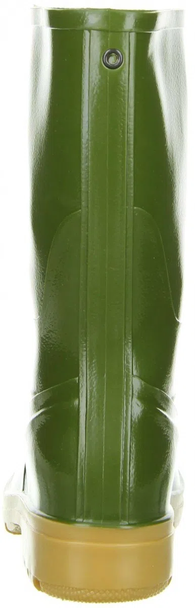 G&G Damen Herren wasserdichte Gummistiefel Regenschuhe grün, Größe:44, Farbe:Grün