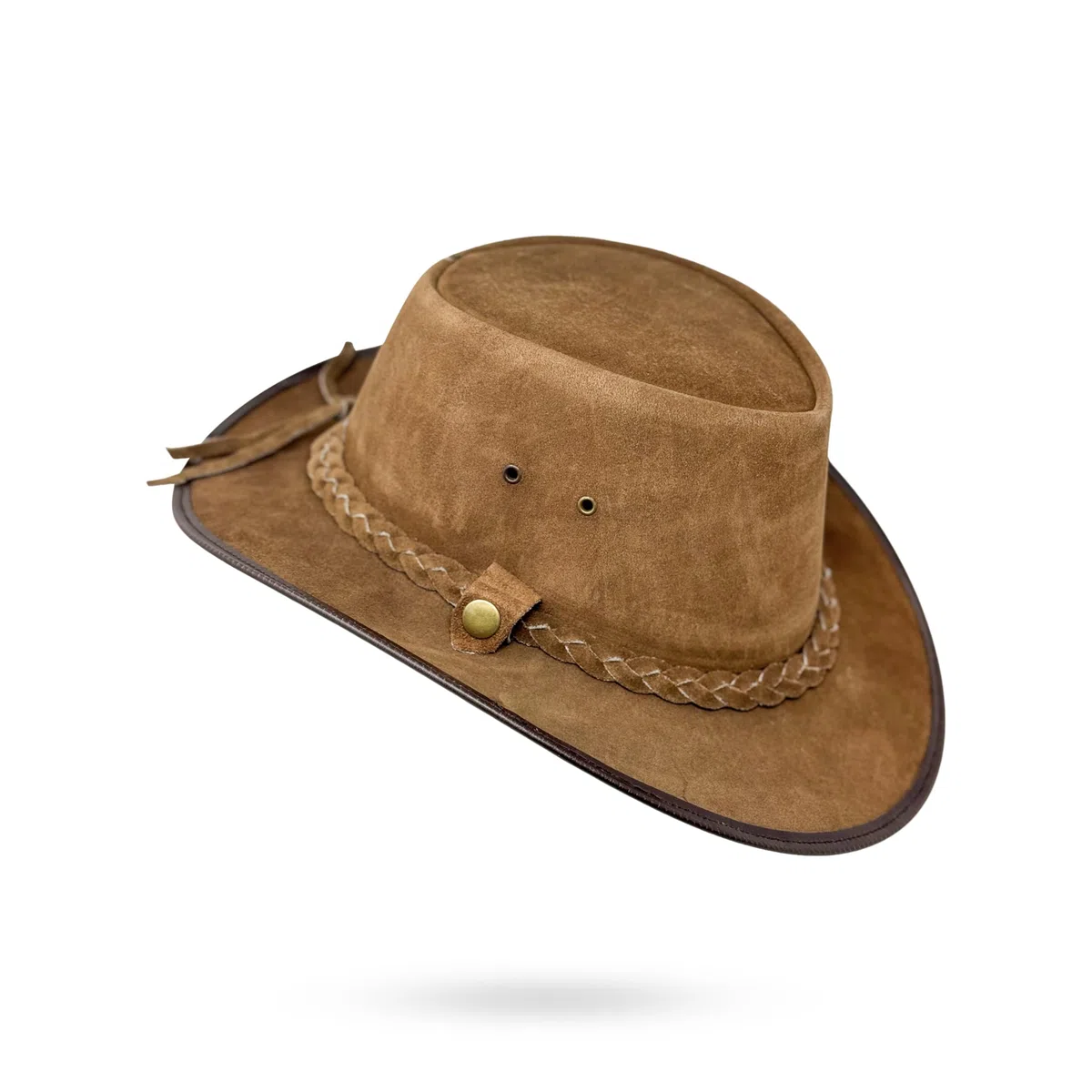Lederhut Western Cowboy – Outdoor Hut Reiten, Wandern & Abenteuer Adams