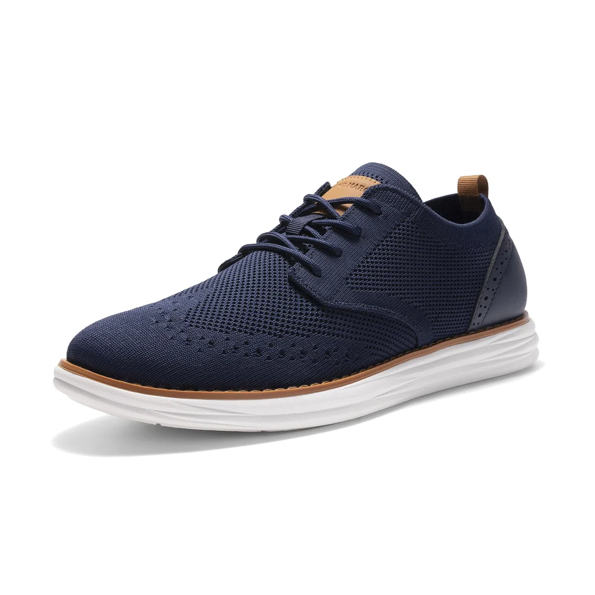 Bruno Marc Herren Anzugschuhe KnitFlex Craft Atmungsaktiv Gestrickter Stoff Schnürhalbschuhe Sommer Casual lässige Moderne Klassische Schuhe