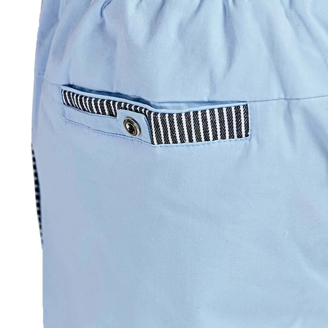 JustSun Kurze Hosen Herren Shorts Chino Baumwolle Sommer mit Tunnelzug