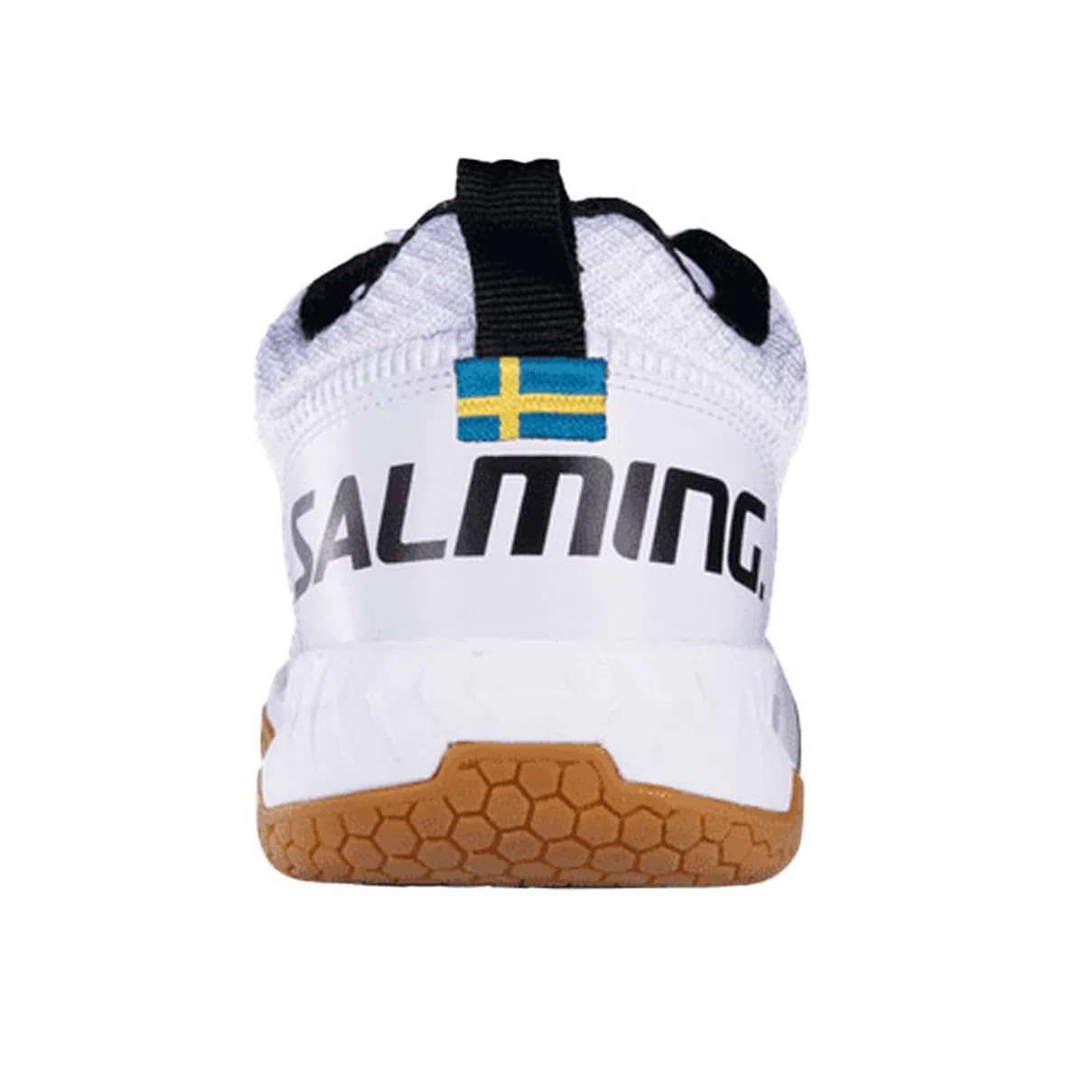 Salming Rival Herren Squashschuhe (Weiß/Überschall) & Schwarz/Weiß (Squash, Racquetball, Volleyball, Floorball)