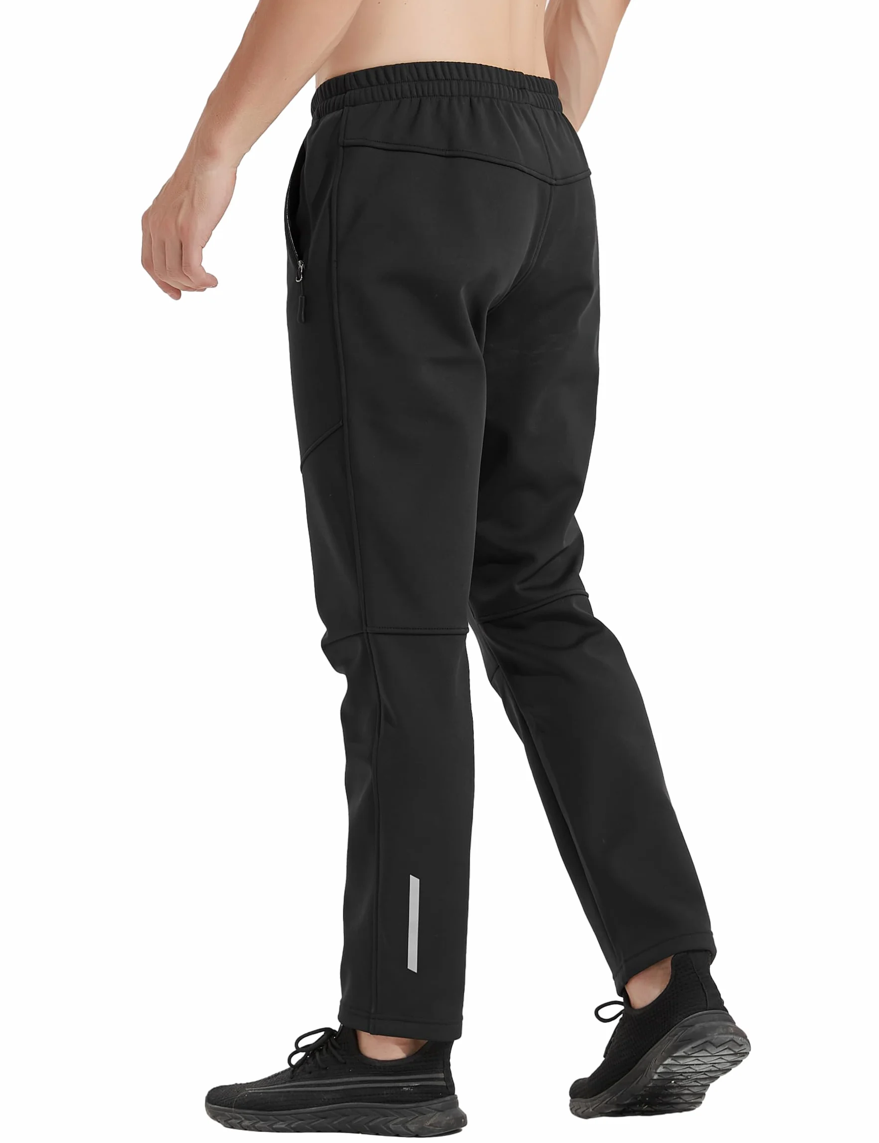 INBIKE Outdoorhose Laufhose Fahrradhose Winter Winddicht Warm und Atmungsaktiv Herrenhose für Laufen Radfahren Training Wandern Jogging LM8635
