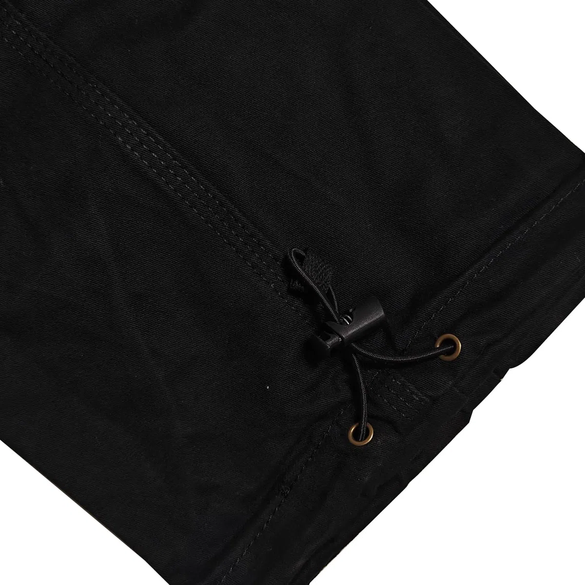 Aotoyou Cargohose Herren Baumwolle Cargo Hose Lange Freizeithose Outdoorhose Wanderhose mit 7 Taschen und Elastische Taille