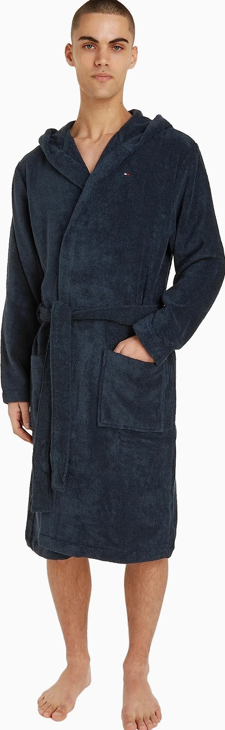 Tommy Hilfiger Herren Bademantel Frottee