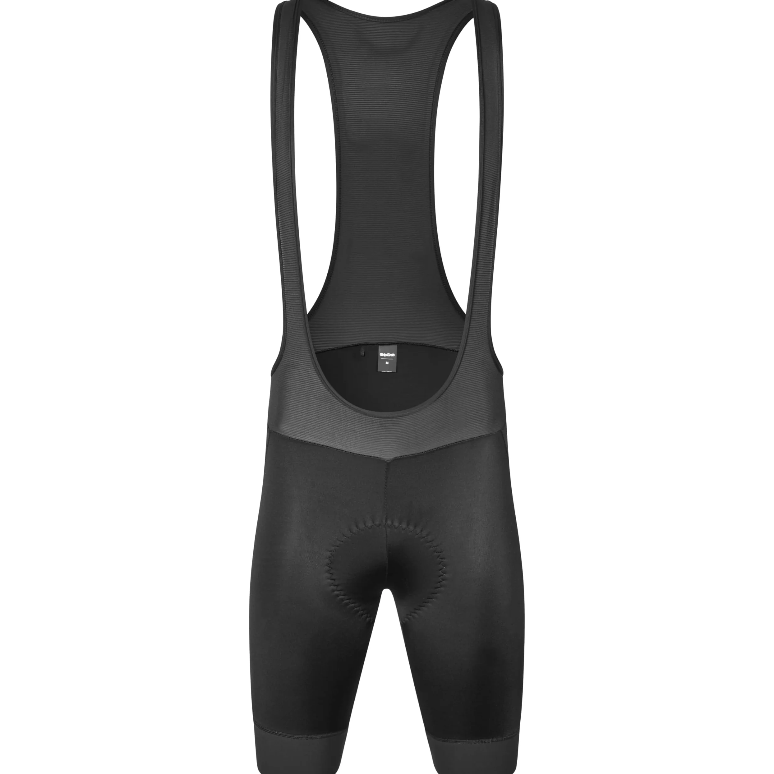 GripGrab Ride Bib Shorts - Herren Rennrad Trägerhose mit Polster & Tasche | Kurze Fahrradhose für Rennrad, MTB & Gravel mit Elastic Interface Sitzpolster, Mesh-Trägern, Silikongrippern & Beintasche