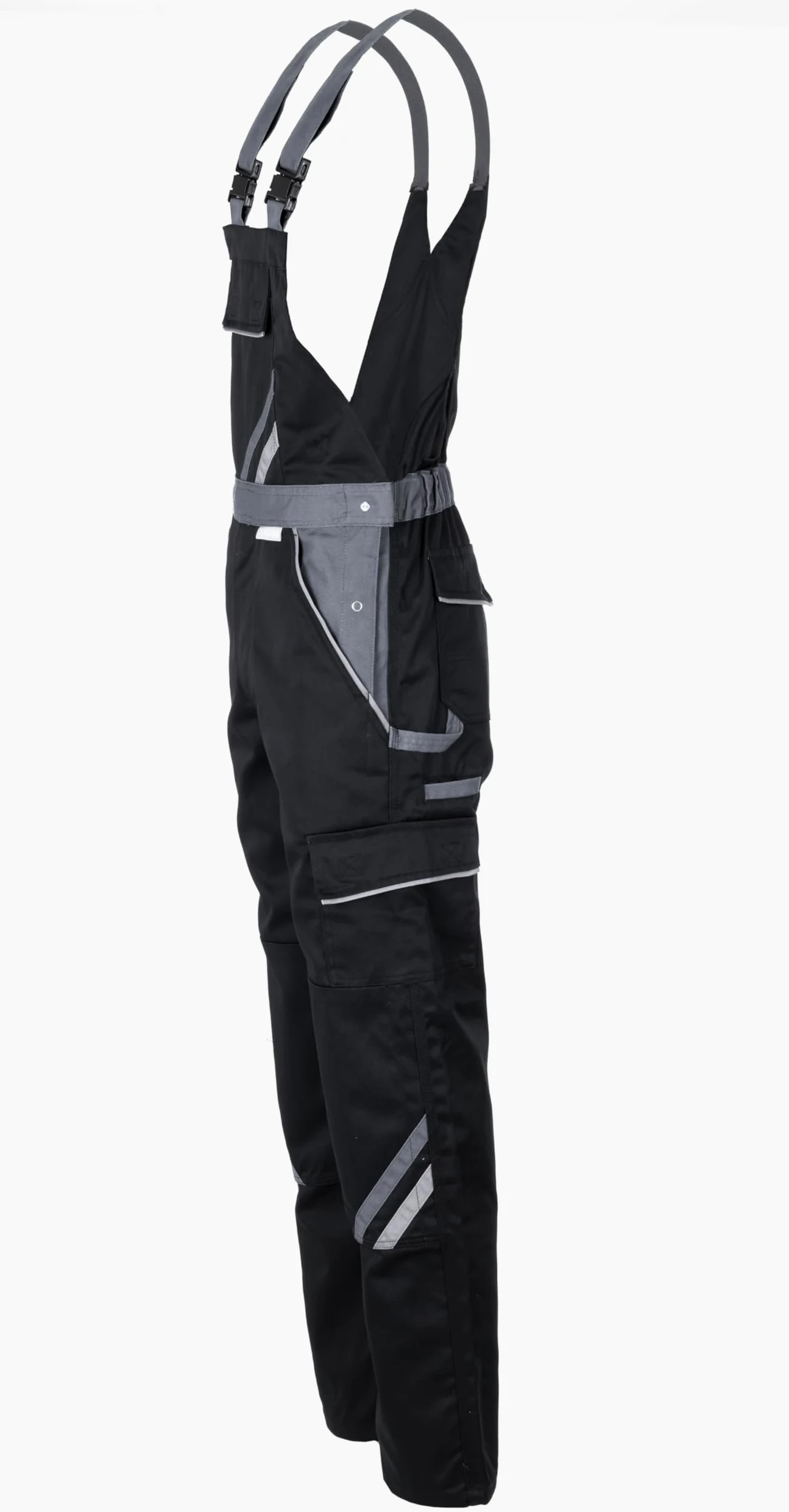 Planam Highline Arbeitsbekleidung Latzhose – strapazierfähiger Arbeitsoverall für Handwerk und Industrie, Overall mit hohem Komfort