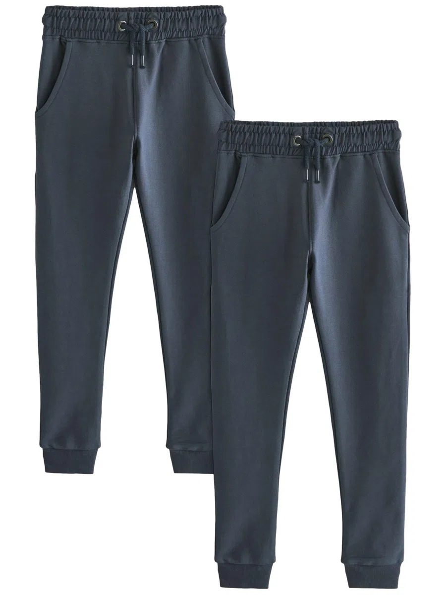 NEXT Mädchen Skinny Fit Jogginghose, 2er-Pack