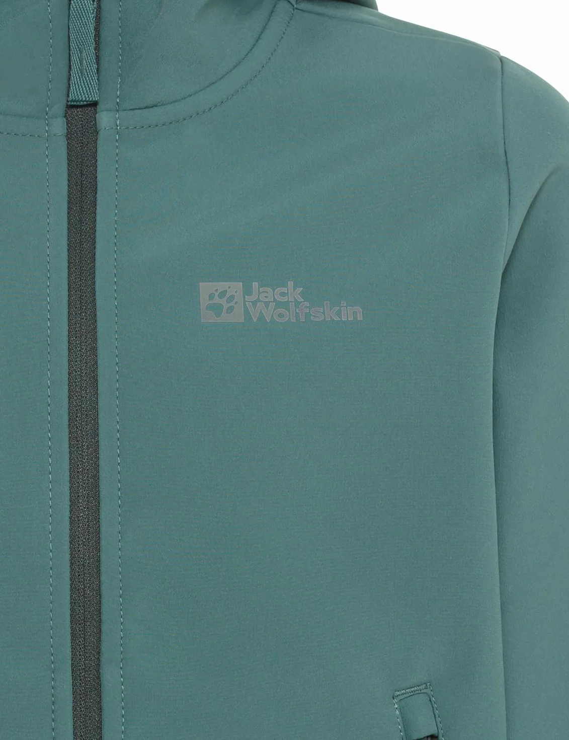 Jack Wolfskin Unisex Kinder Fourwinds Jacket Kids, Jade Green, 92