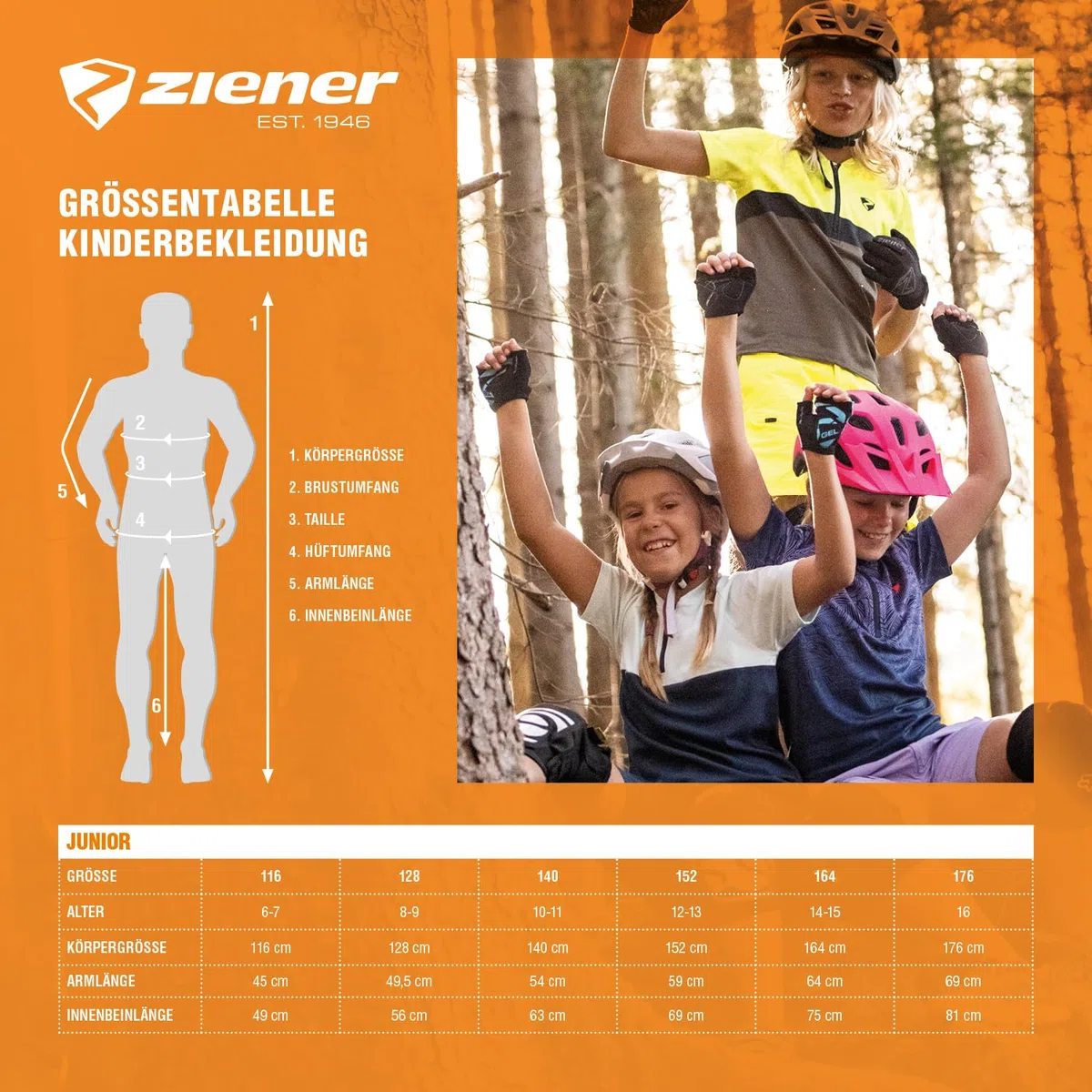 Ziener Unisex Kinder Fahrrad-Tight/Rad-Hose - Mountainbike/Rennrad - atmungsaktiv|schnelltrocknend|gepolstert Nimo X-Function