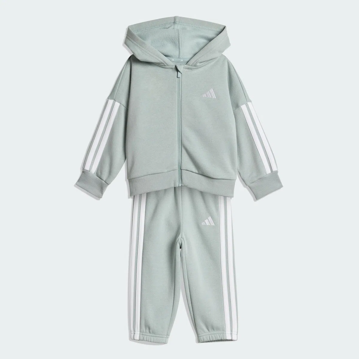adidas Unisex Baby ESSENTIALS JOGGER, Wonder Sage/white, 2-3 Years