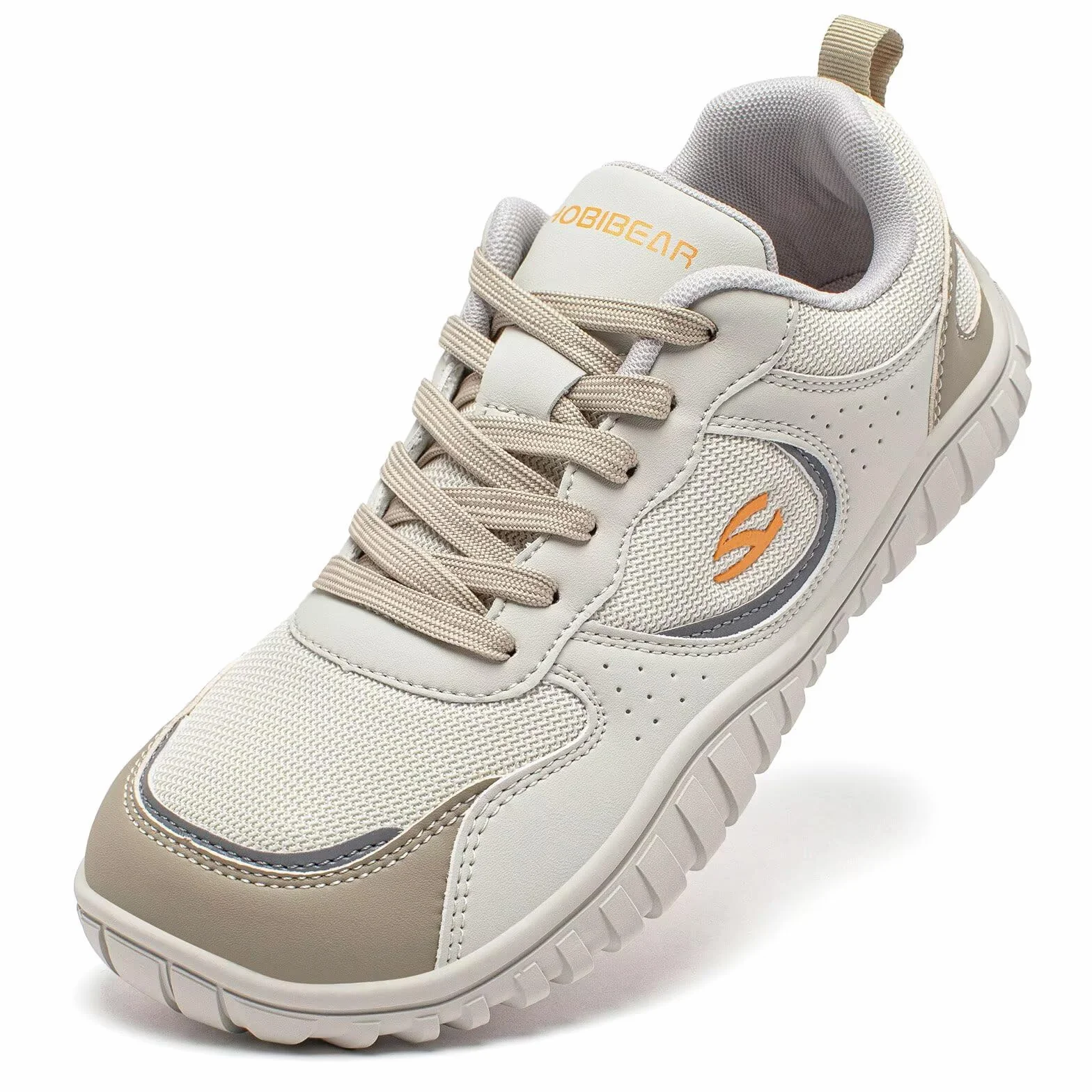HOBIBEAR Unisex Barfußschuhe | Breite Zehenbox | Atmungsaktive Freizeitsneaker
