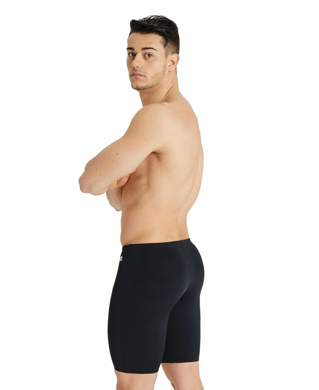 Arena Solid Team Men's Swimming Swimsuit, Quick-Drying Swimsuit, Men's Jammer Swimsuit, MaxLife Fabric with Maximum Chlorine Resistance and UPF 50+ UV Protection