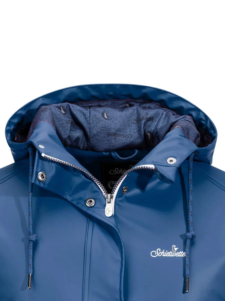 SCHIETWETTER Damen Regenjacke Landratte Mimi, Friesennerz, Regenmantel, Regenparka, wasserdicht, Winddicht
