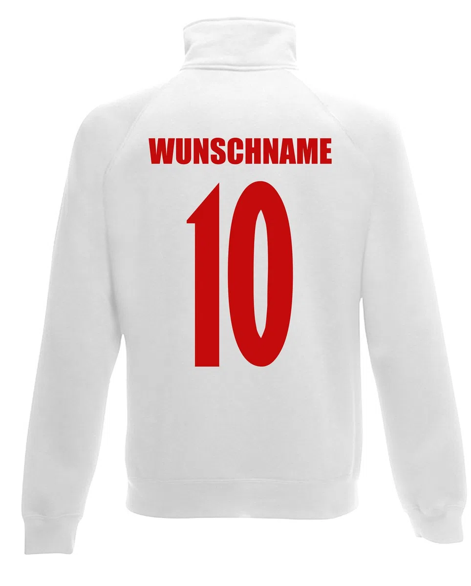 Türkei Türkiye EM-2020 Sweatjacke Wunschname Wunschnummer