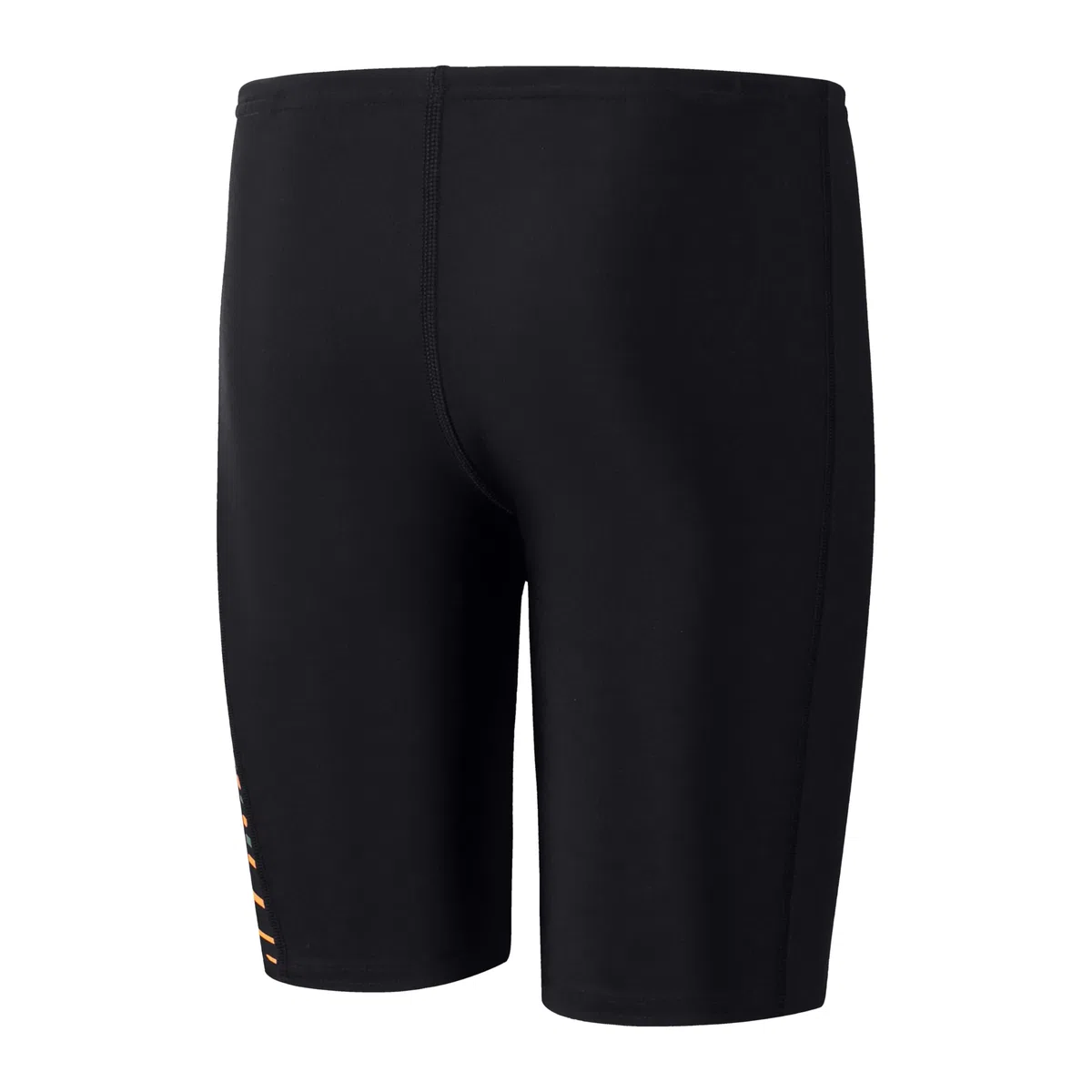 Speedo Plastisol Placement Jammer Badehose für Jungen, Schwarz / Grün