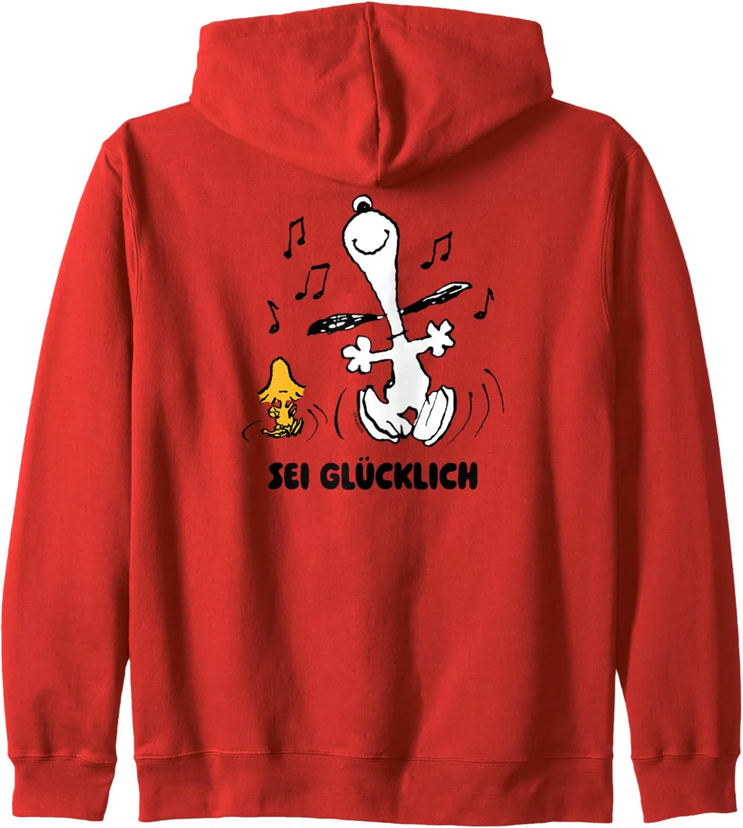 Erdnüsse - Snoopy und Woodstock Be Happy Dance Kapuzenjacke