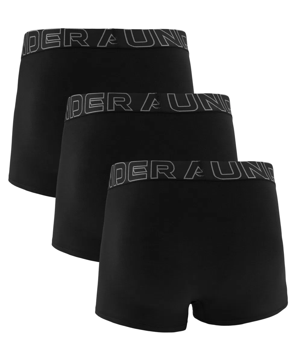 Under Armour Mens Performance Boxers 3 Baby Pack Underwear