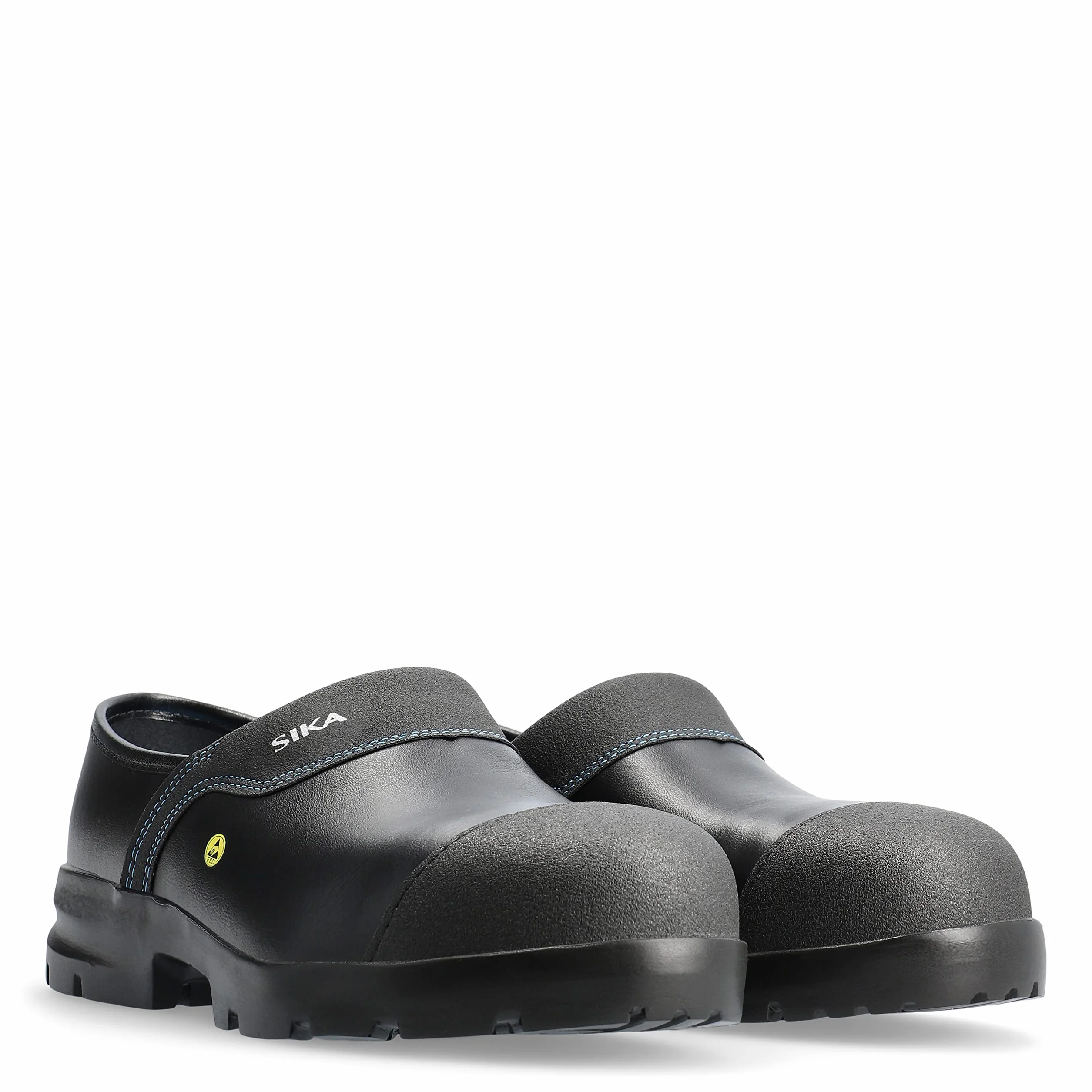 SIKA Unisex Flex Geschlossener Clog, rutschfeste PU-Laufsohle, leichter Arbeitsclog, Permair-Leder, weiche Innensohle Sicherheitsclog für Landwirtschaft, Bauwesen, Lagerhaltung & Lebensmittelindustrie