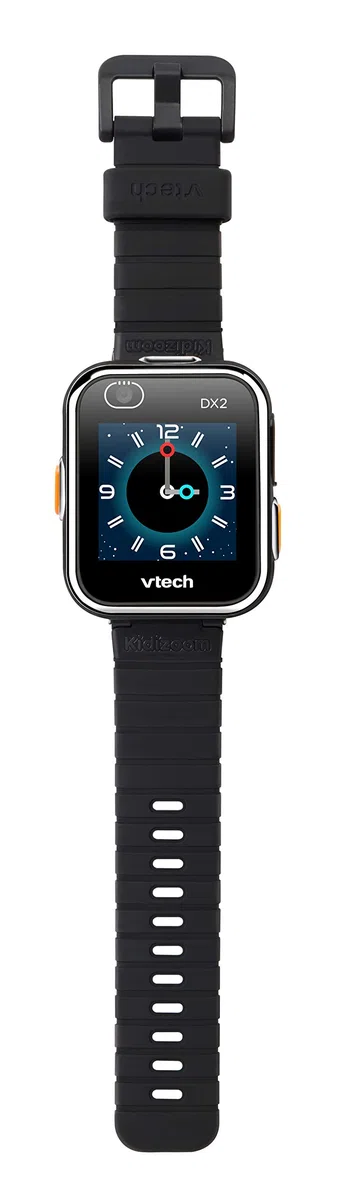 VTech KidiZoom Smart Watch DX2 schwarz – Kinderuhr mit Touchscreen, Zwei Kameras für Selfies und vielem mehr – Für Kinder von 5-12 Jahren