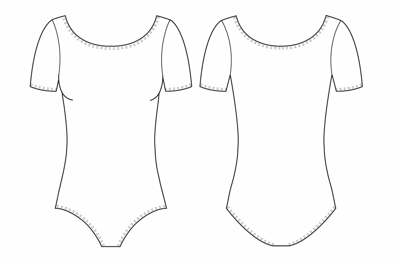 Bloch Dance Damen Cavalier Classic Short Sleeve Leotard
