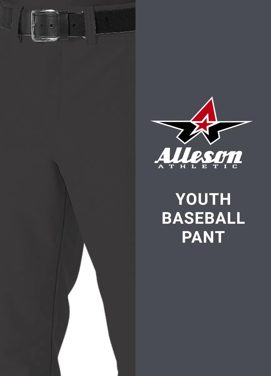 Alleson Athletic Jugend Baseball-Hose mit elastischer Unterseite