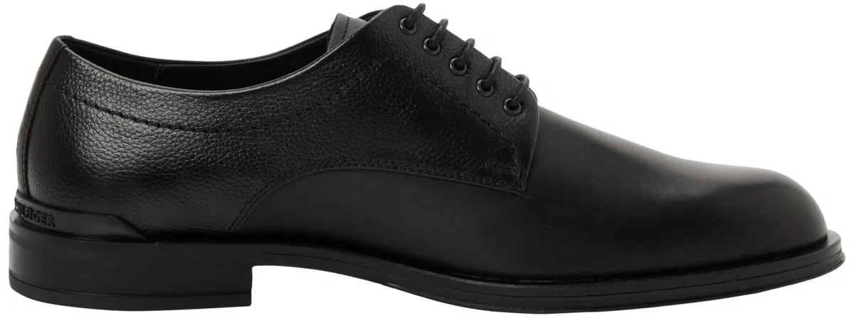 Tommy Hilfiger Herren Derby Schuhe Corporate aus Leder