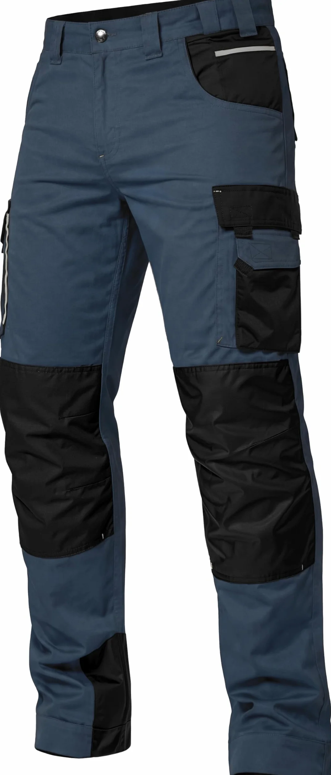 ACE Genesis Pro Herren-Arbeitshose lang - Männer-Arbeitshosen mit Stretch-Bund, Gummizug & Kniepolster-Taschen