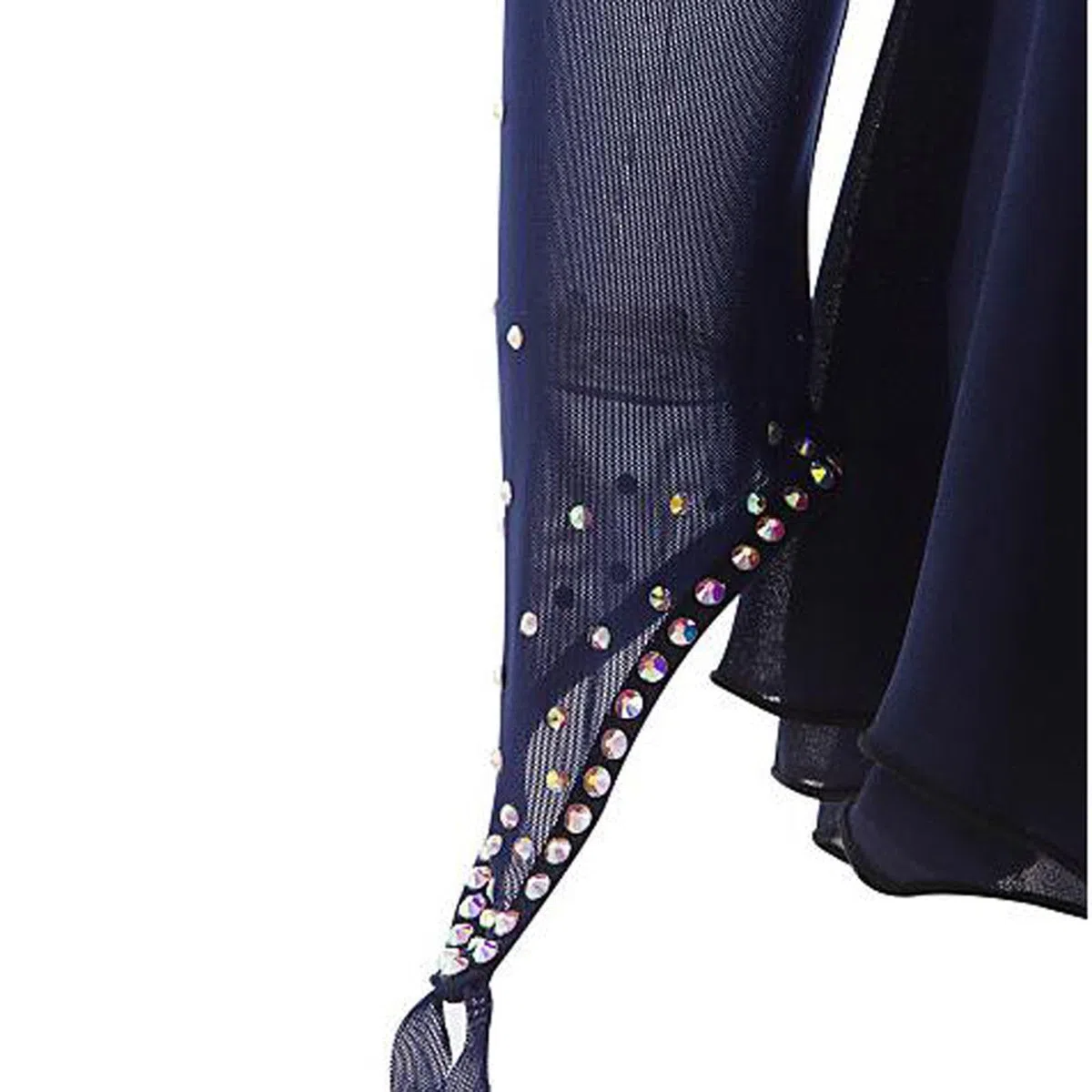 LIUHUO Skating-Rock, Damenkostüm, Mädchen, einfaches, großzügiges Eiskunstlaufkleid für Damen, Navy, M