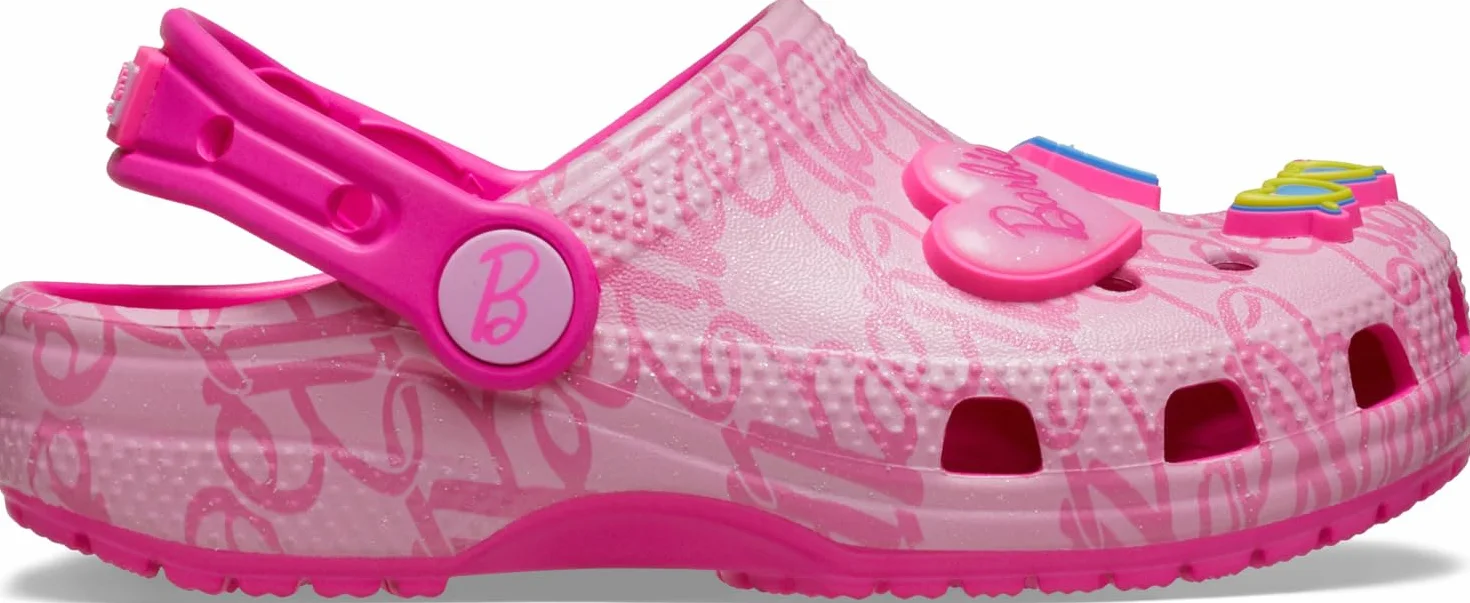 Crocs Unisex Kinder Mattel Pink Barbie Classic Clog T