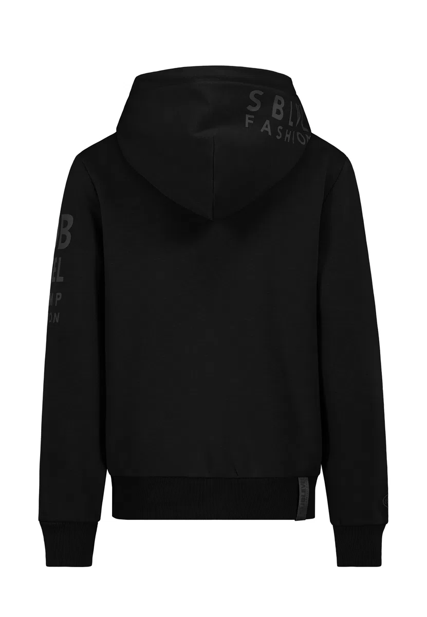 Sublevel Damen Sweathoodie Kapuzenpullover Sweatjacke mit Prints und Kapuze