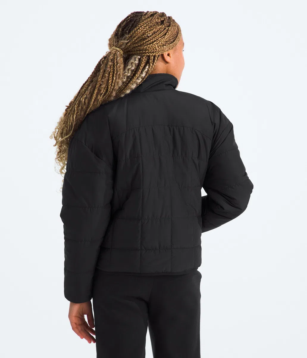 The North Face Reversible Shasta Full Zip Jacke für Kinder, Tnf Black, 10 Jahre
