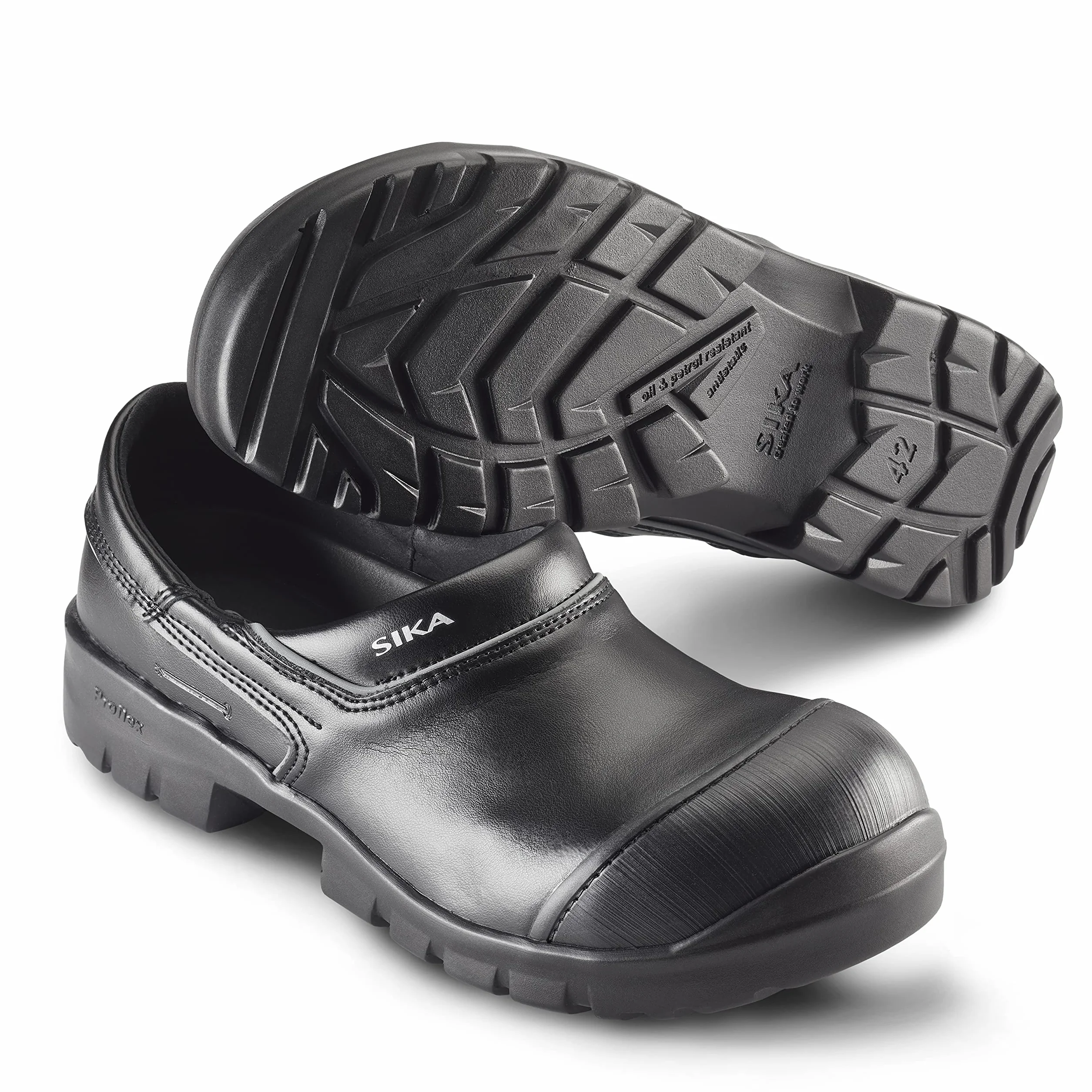 SIKA 19322 Proflex geschlossener Clog S3 SRC - Ideal für Land-/Forstwirtschaft und Fischerei, Leicht-, Schwerindustrie, Baugewerbe und Handwerk, Transport und Lager, Lebensmittelindustrie