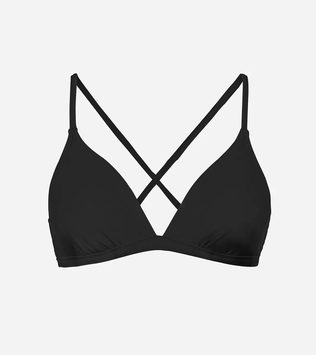 CUPSHE Damen Bikini Top V Ausschnitt Triangel Lace Up Bademode Bikini Oberteil