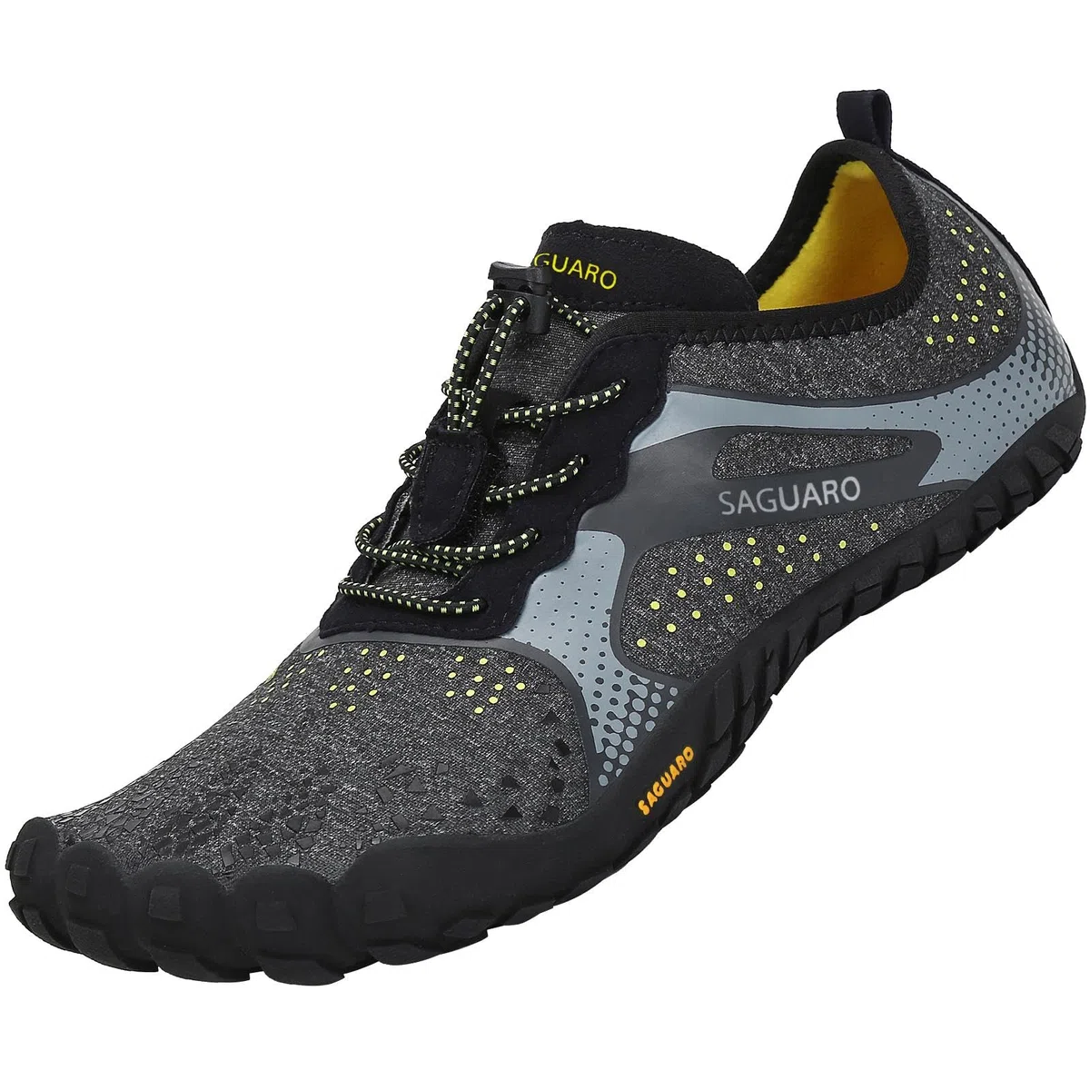 SAGUARO Unisex Barfußschuhe Atmungsaktiv Leichte Fitnessschuhe Breiter Zehenbox