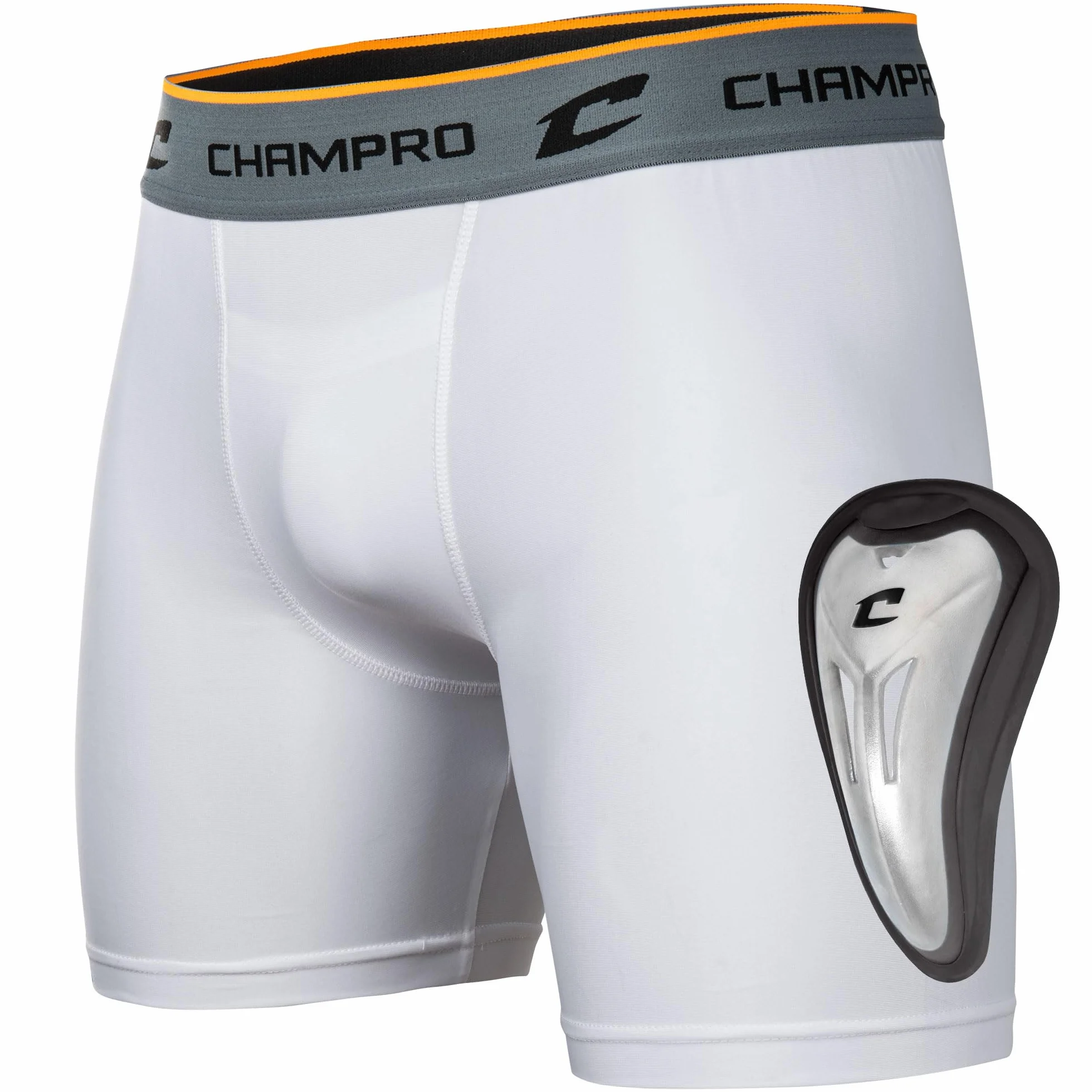 CHAMPRO Youth Compression Baseball Boxer Short W/Cup