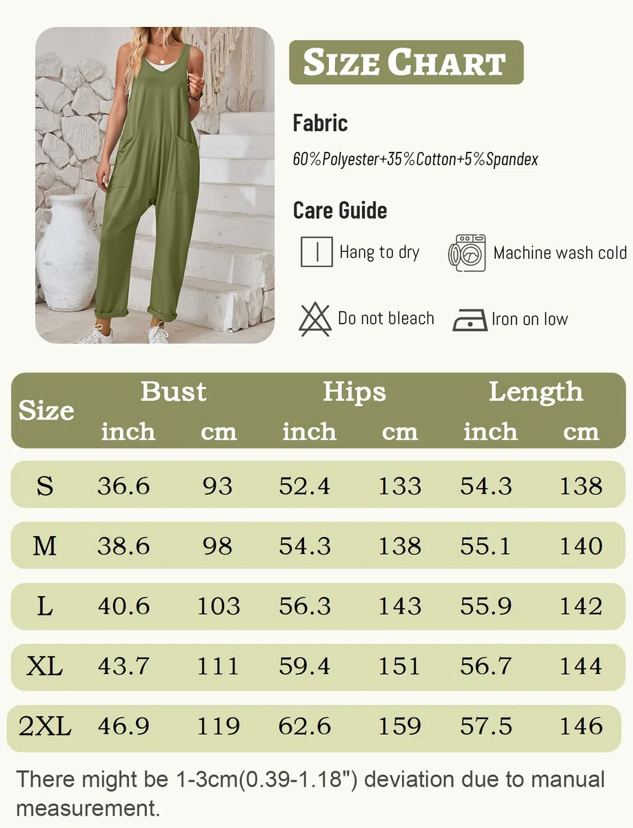 Panegy Damen Strick Latzhose Lässig Baggy Latzhose Ärmellose Träger Rompers mit Taschen Lose Baumwolle Latzhosen Jumpsuits