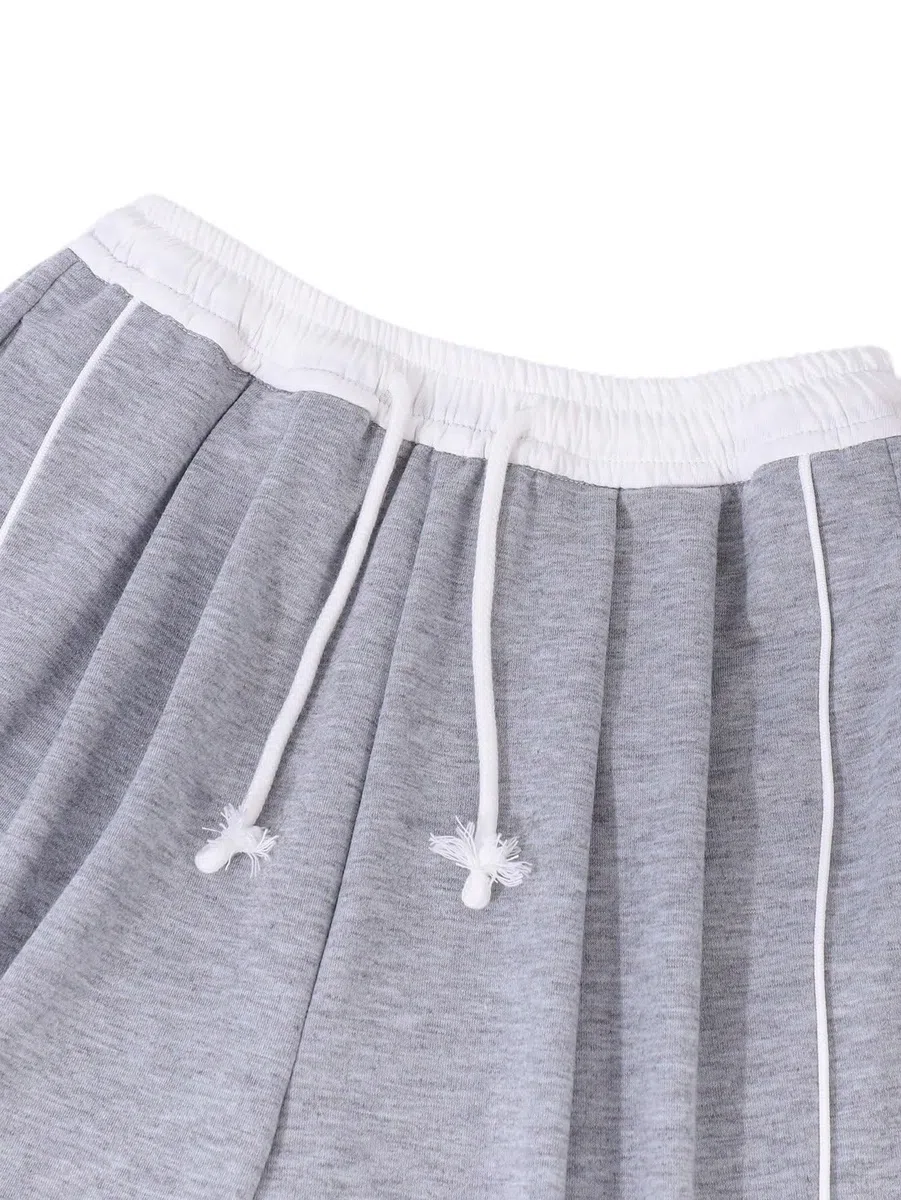 SweatyRocks Jogginghose Mädchen 122-152 Baggy Hose Teenager Sporthose Wide Leg Hose Lange Mädchenhose Mit Gummizug Herbst Mode Sweathose