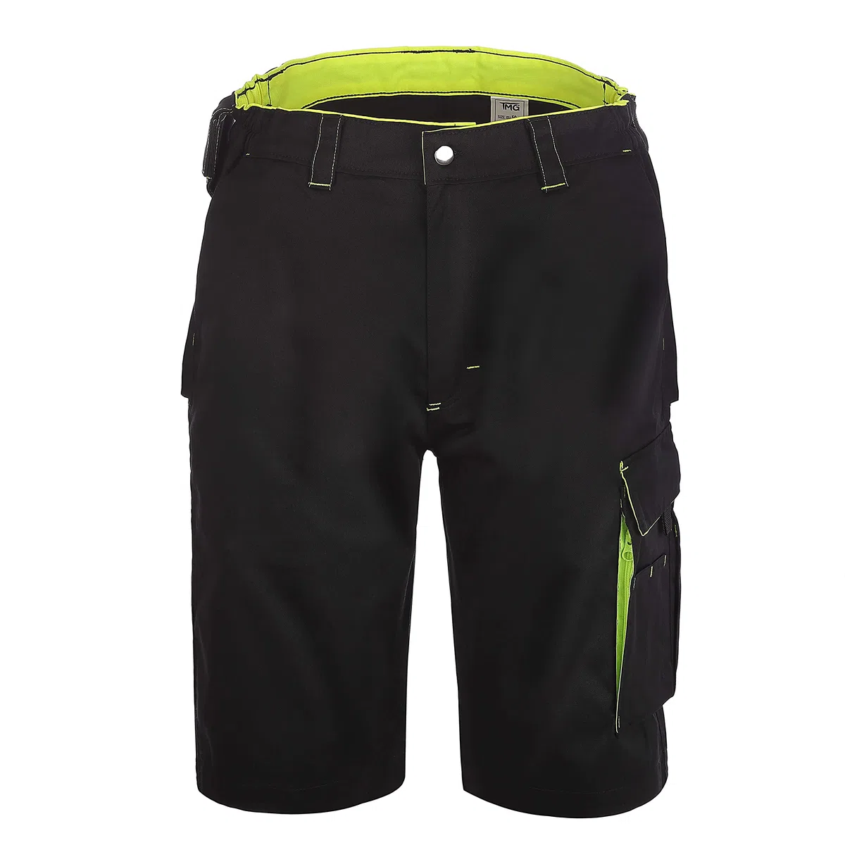 TMG Arbeitsshorts Herren Finesse - leichte Cargo Bundhose kurz aus robustem Baumwoll-Polyester-Mix mit vielen Taschen - Für Werkstatt & Baustelle
