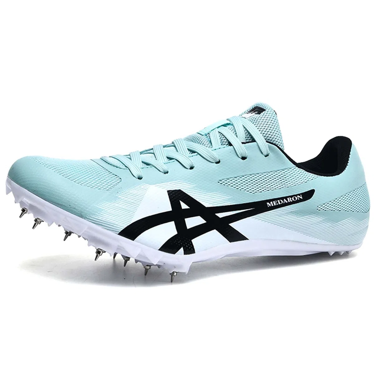 Leichtathletikschuhe 8 Nägel Unisex Atmungsaktive Leichte Jugendsportschuhe rutschfeste Sprint Schuhe Athletik Schuhe