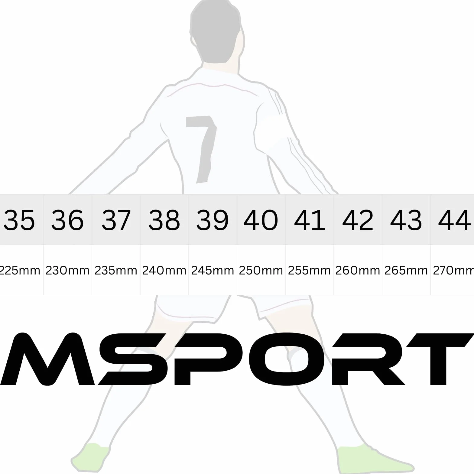 Msport Fußballschuhe für Kinder/Jungen mit Stollen – rutschfest, Leicht und Bequem – Ideal für Naturrasen und Kunstrasen