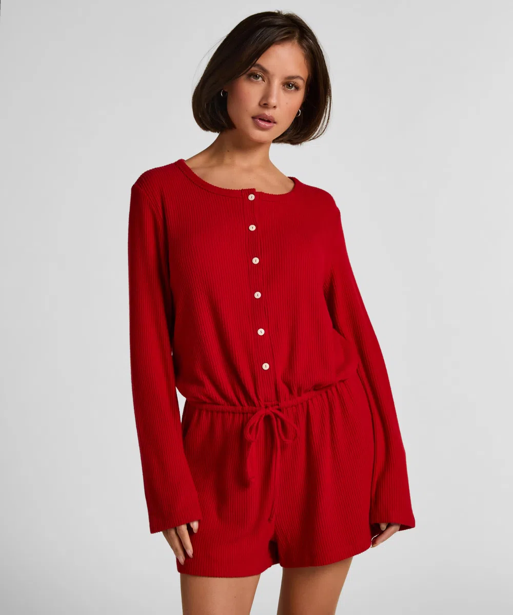 HUNKEMÖLLER Short-Onesie Jersey Rib