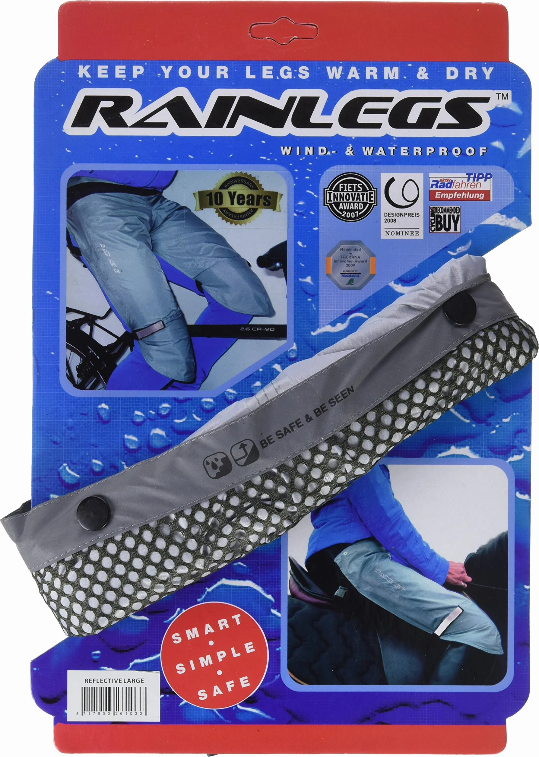 RAINLEGS Uni Regenmantel