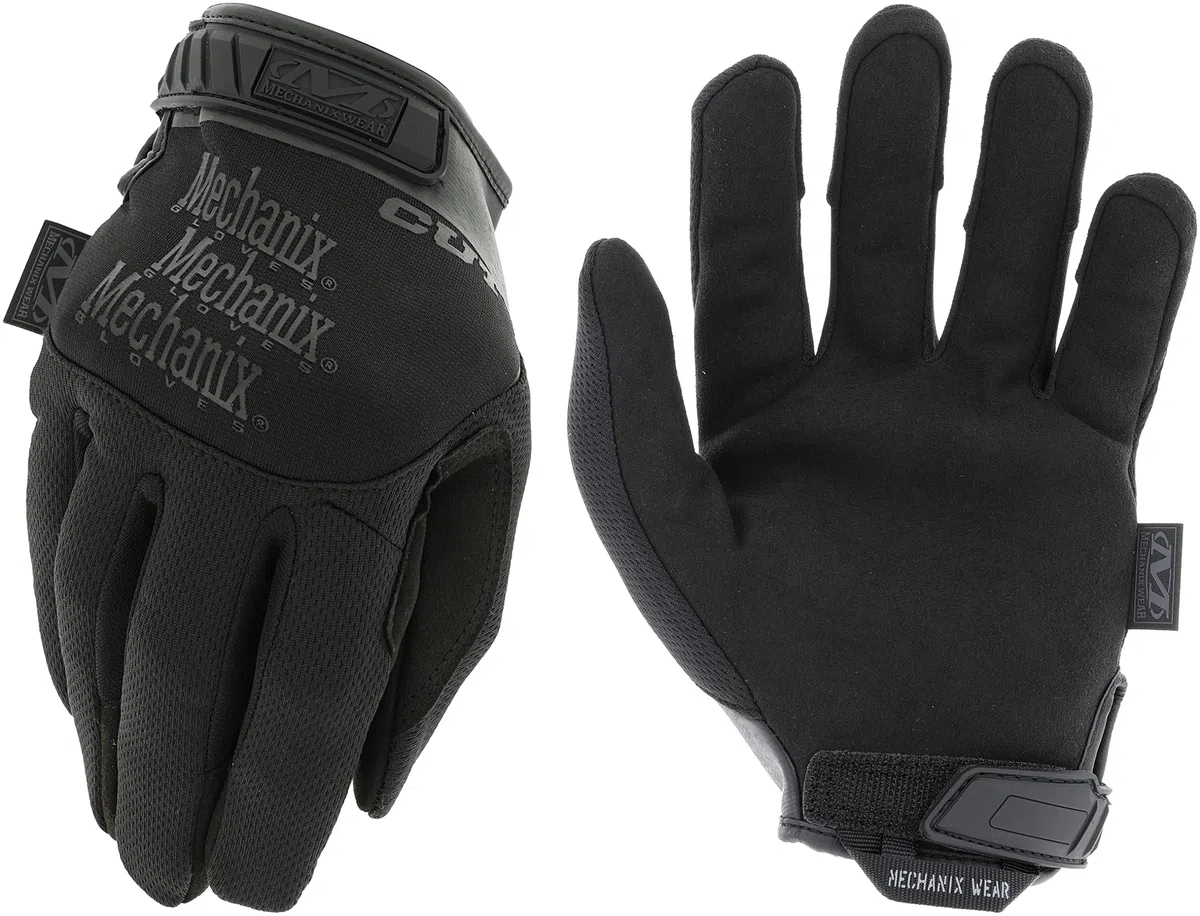 Mechanix Wear Tactical Specialty Pursuit CR5 Arbeitshandschuhe – Schnittschutz Level 5, Touchscreen-fähig, Gr. L, Schwarz/Covert