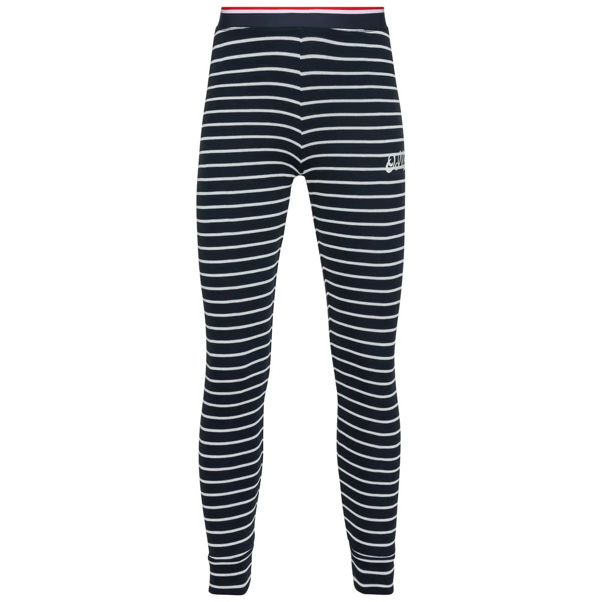 Odlo Thermohose Kinder Active Warm Originals Stripes I Winterleggings Mädchen Jungen I Warme Thermounterwäsche