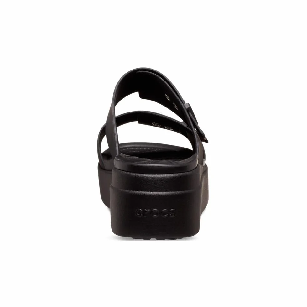 Crocs Damen Brooklyn Buckle Low Wedge Sandalen