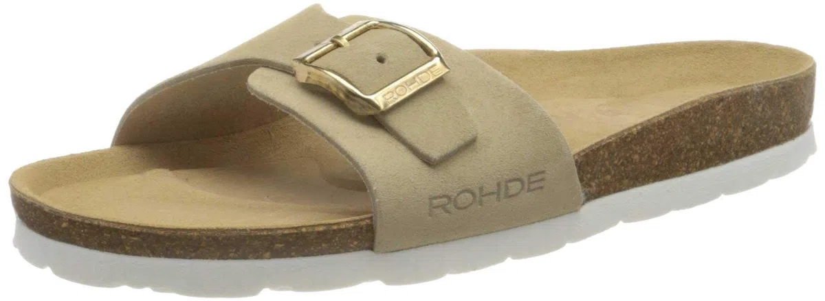 Rohde ALBA Damen, Frauen, Pantoletten, Slipper,Slides,Sandalen,Sommerschuhe,Freizeitschuhe