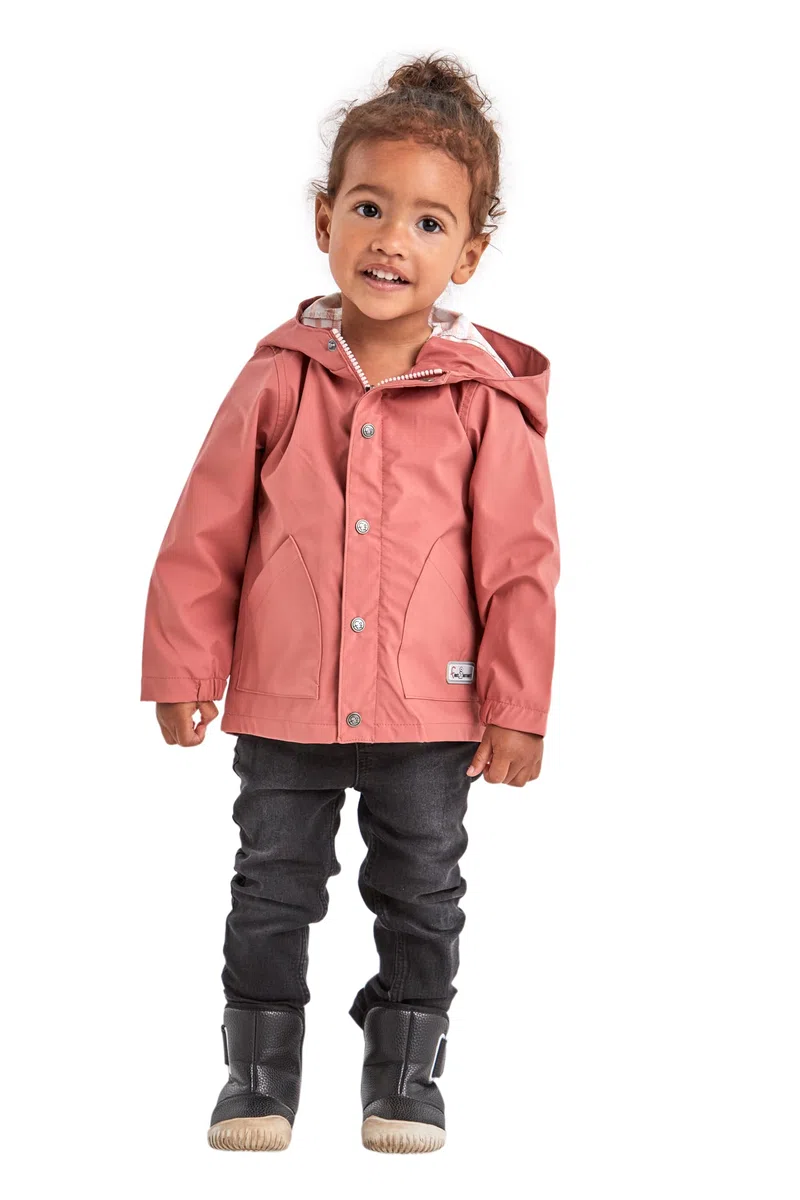first instinct by killtec Kinder Softshell Jacke mit Kapuze FIS 23 MNS SFTSHLL JCKT, rosenholz, 122/128, 37901-000